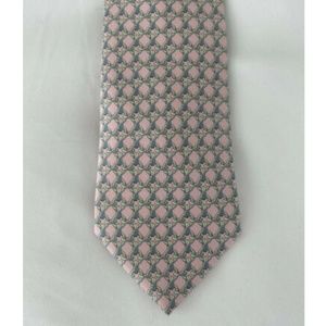 Hermes Tie Silk France Pink